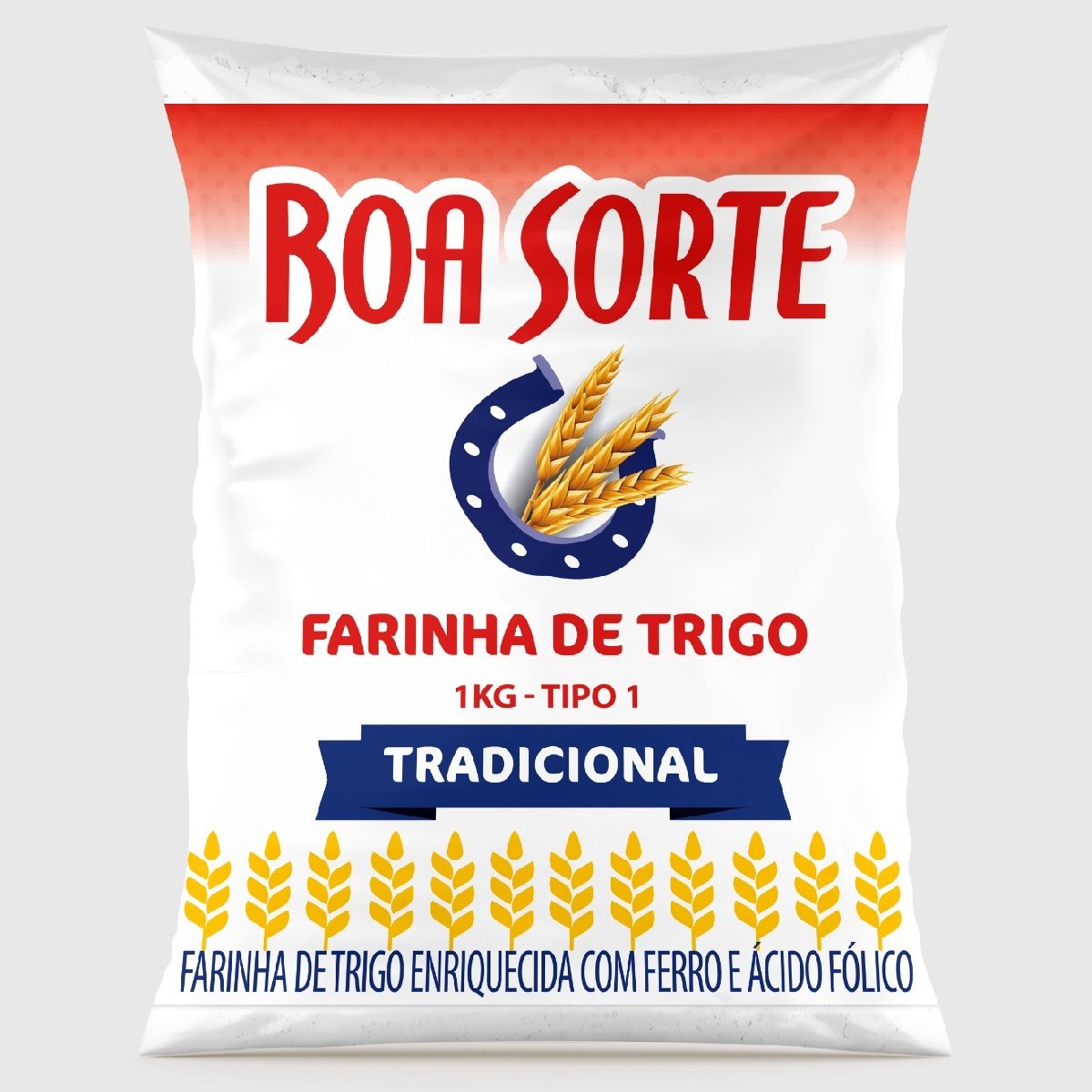 FARINHA DE TRIGO S/FERM TP1 BOA SORTE 10X1KG