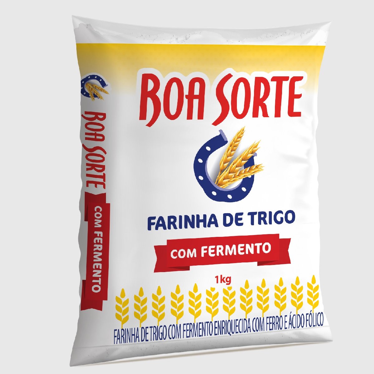 FARINHA DE TRIGO C/FERM TP1 BOA SORTE 10X1KG