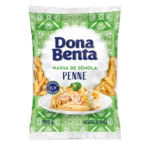 023080-4.jpg MACARRAO PENNE SEMOLA DONA BENTA 24X500G