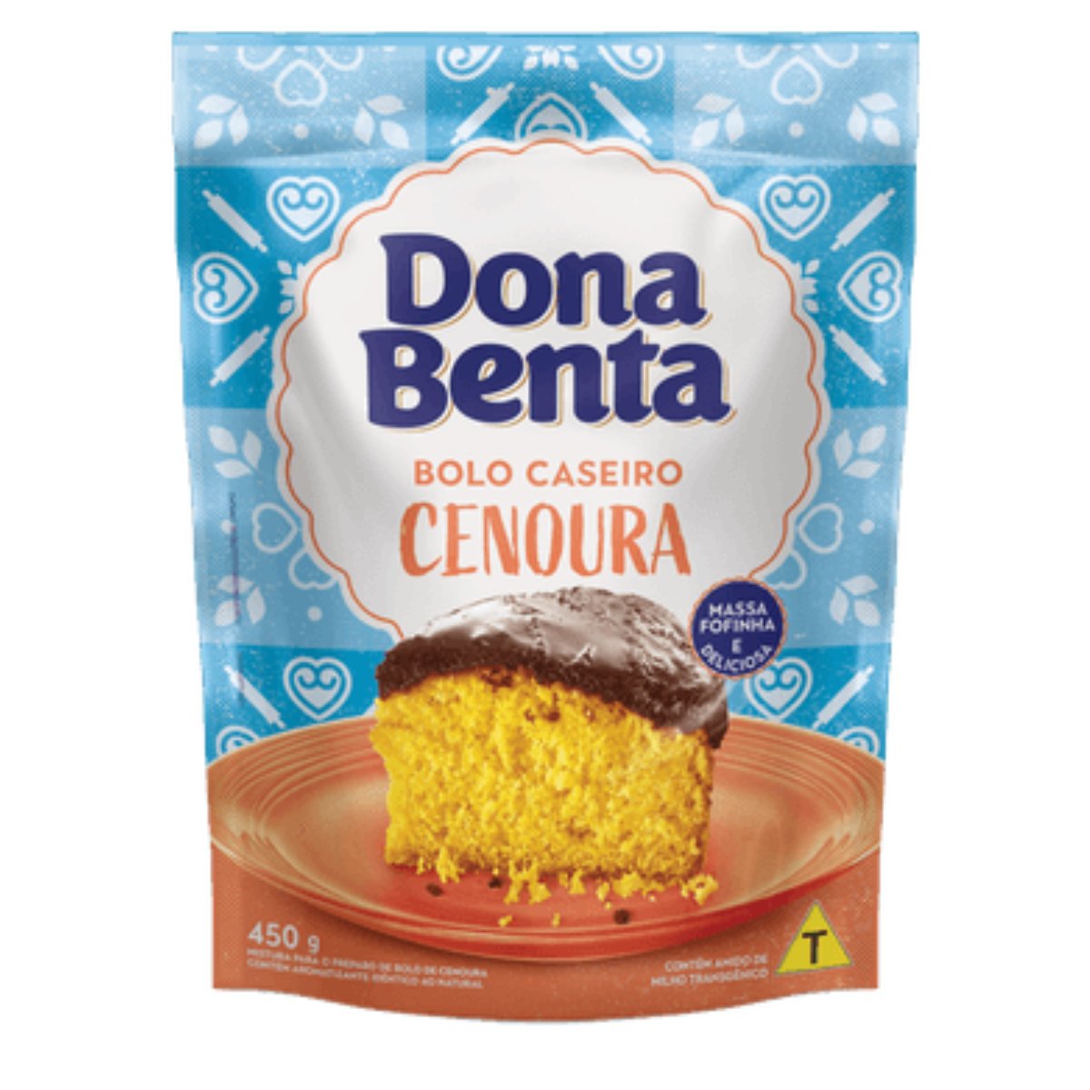 MISTURA PARA BOLO DONA BENTA CENOURA 12X450G