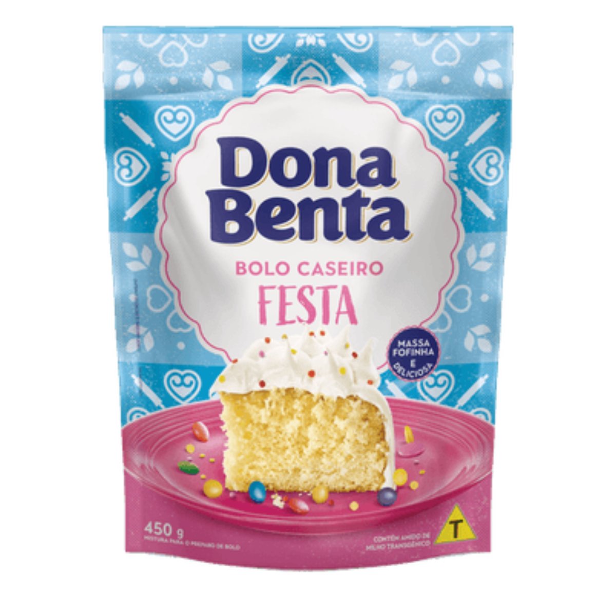 MISTURA PARA BOLO DONA BENTA FESTA 12X450G