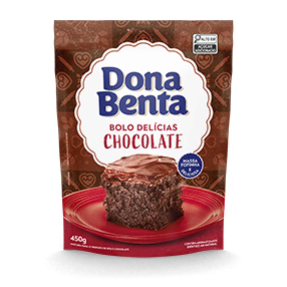 MISTURA PARA BOLO DONA BENTA CHOCOLATE 12X450G