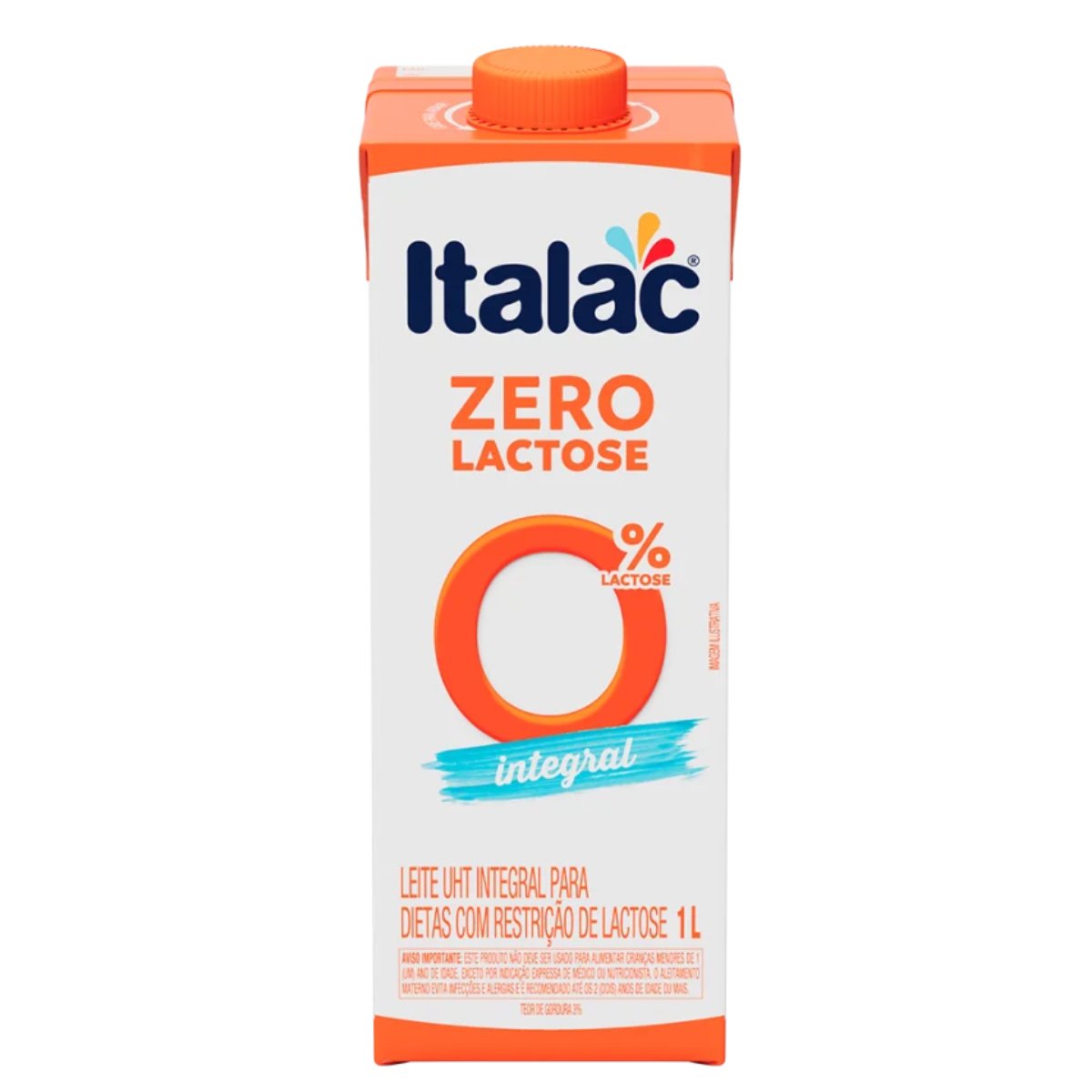 LEITE UHT INTEGRAL ZERO LACTOSE ITALAC 12X1L