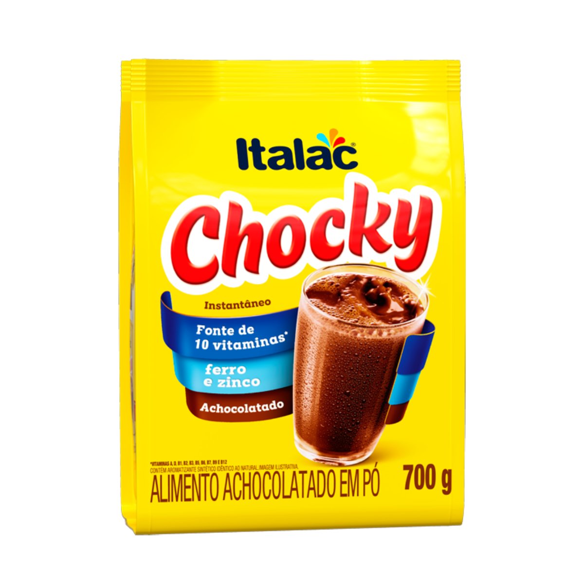 ACHOCOLATADO EM PO CHOKY ITALAC 12X700G