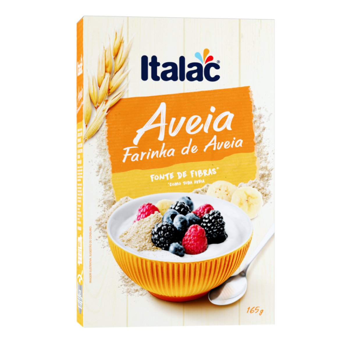 FARINHA DE AVEIA ITALAC 12X165G