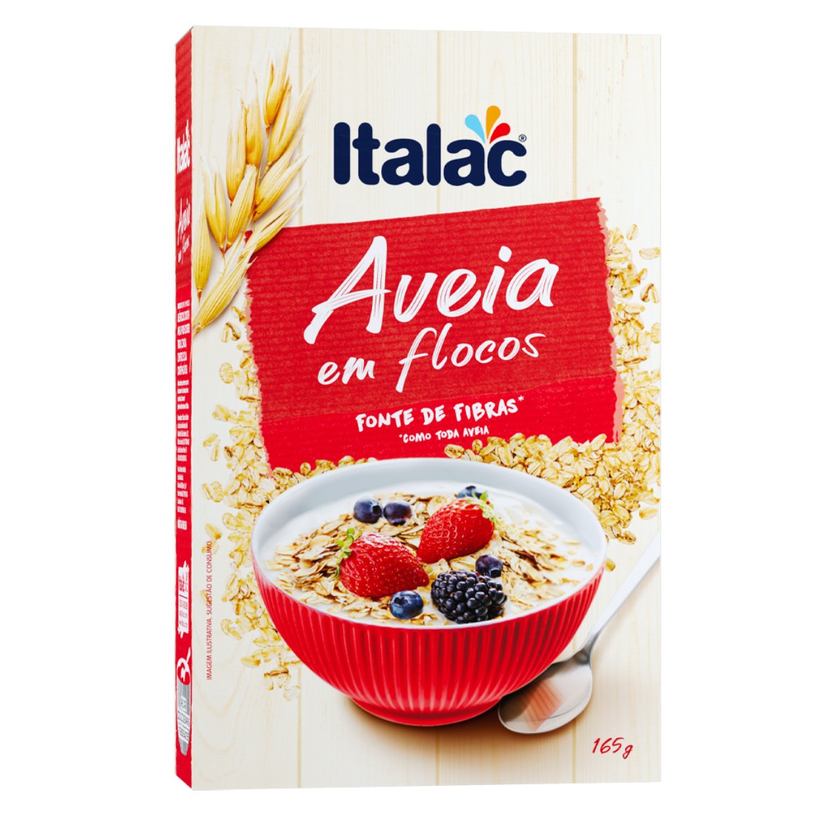 AVEIA EM FLOCOS ITALAC 12X165G