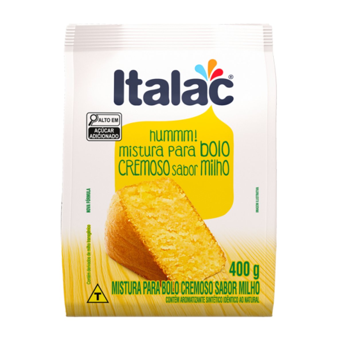 MISTURA PARA BOLO MILHO ITALAC 12X400G
