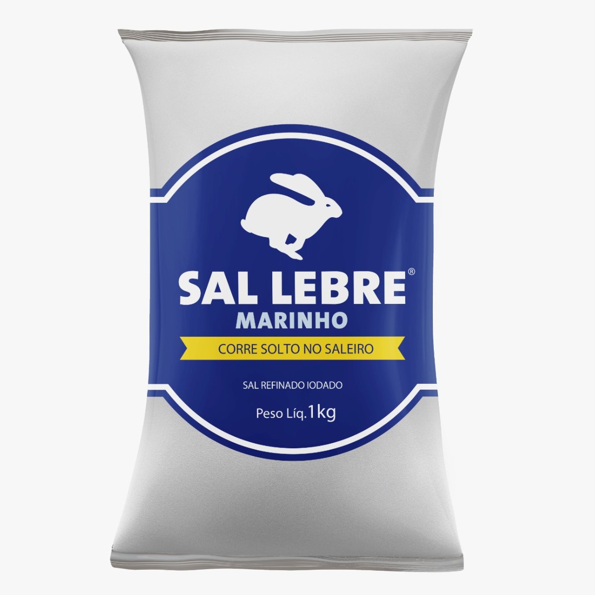 SAL LEBRE MARINHO REFINADO IODADO 10X1KG