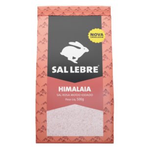 SAL DO HIMALAIA LEBRE GOURMET MOIDO IODADO 10X500G