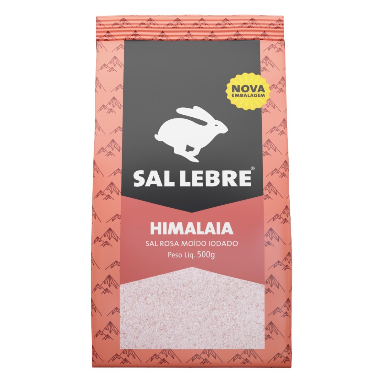 SAL DO HIMALAIA LEBRE GOURMET MOIDO IODADO 10X500G