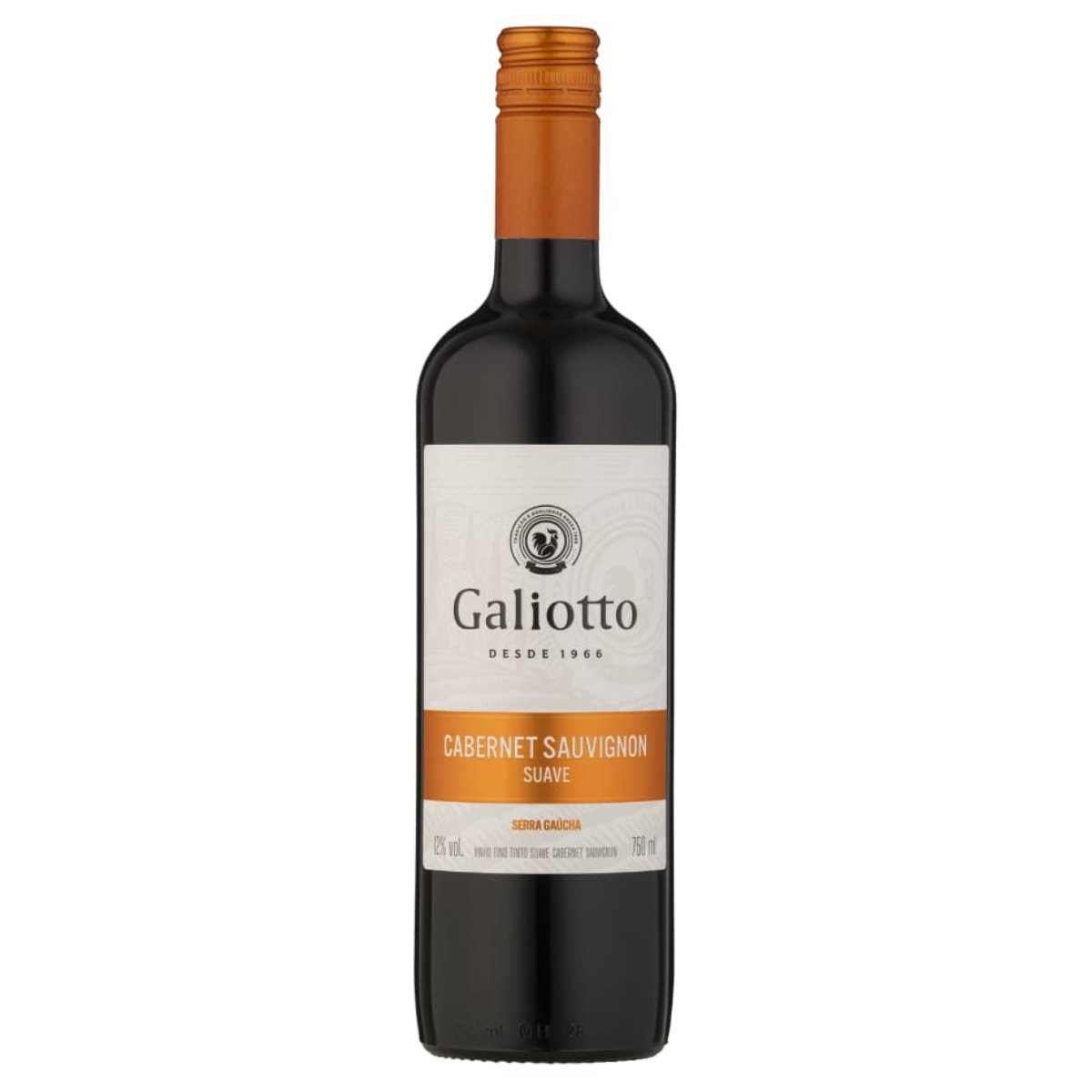 VINHO GALIOTTO TTO CABERNET SAUVIGNON SUAVE 12X750ML