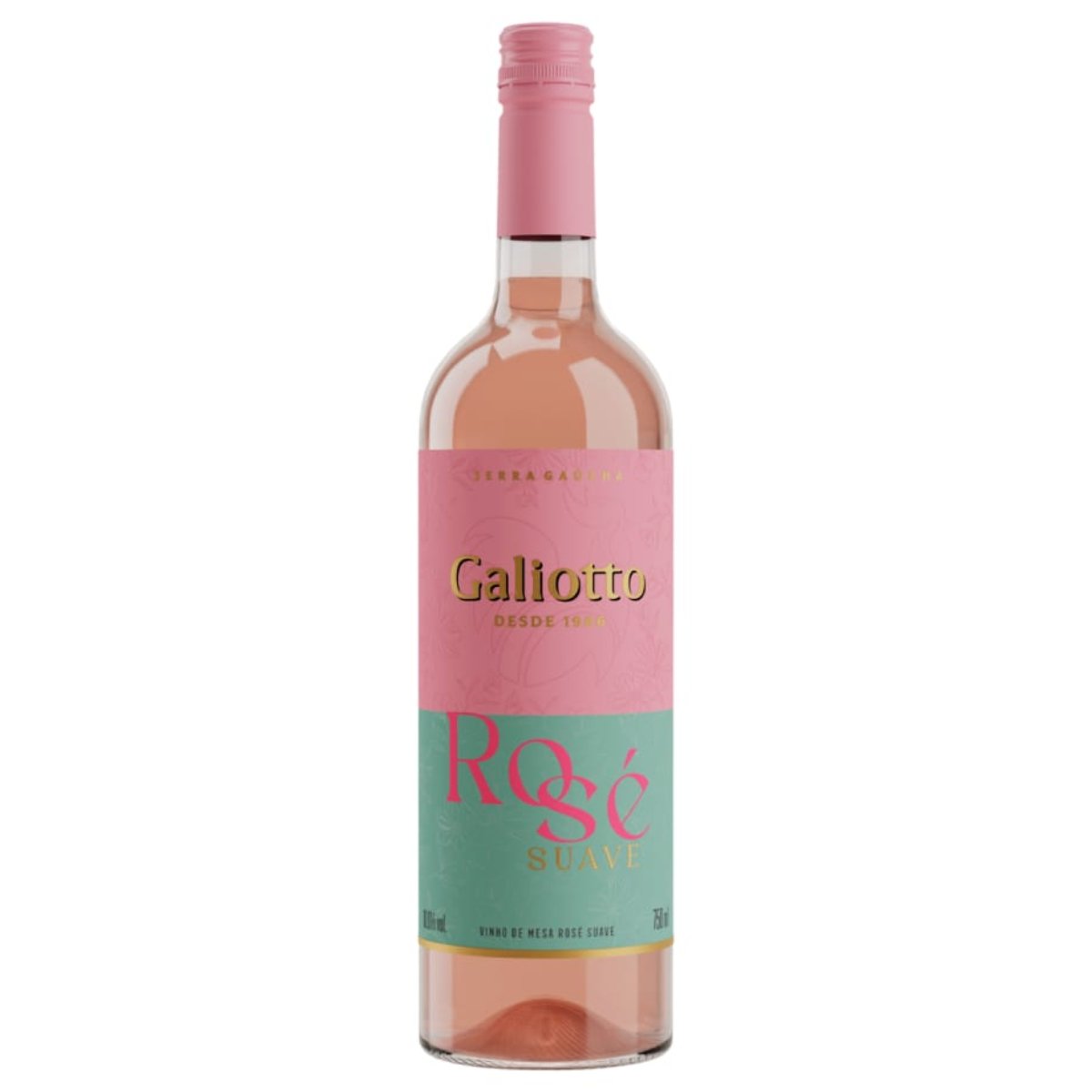 VINHO GALIOTTO ROSE SUAVE 12X750ML