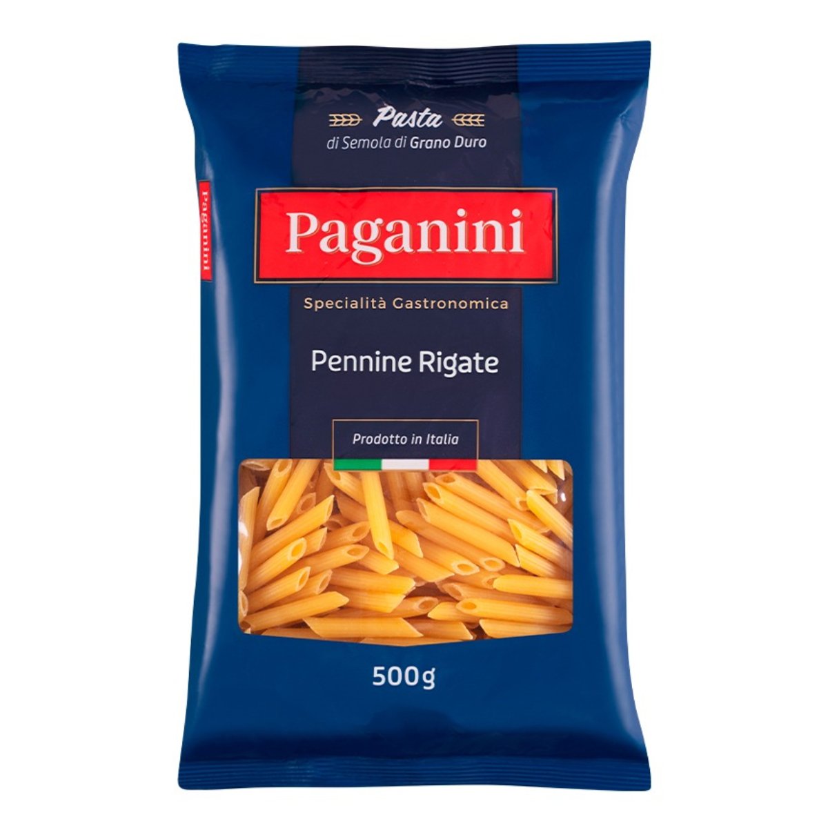 MACARRAO PAGANINI ITALIANO PENNE RIGATE 24X500G