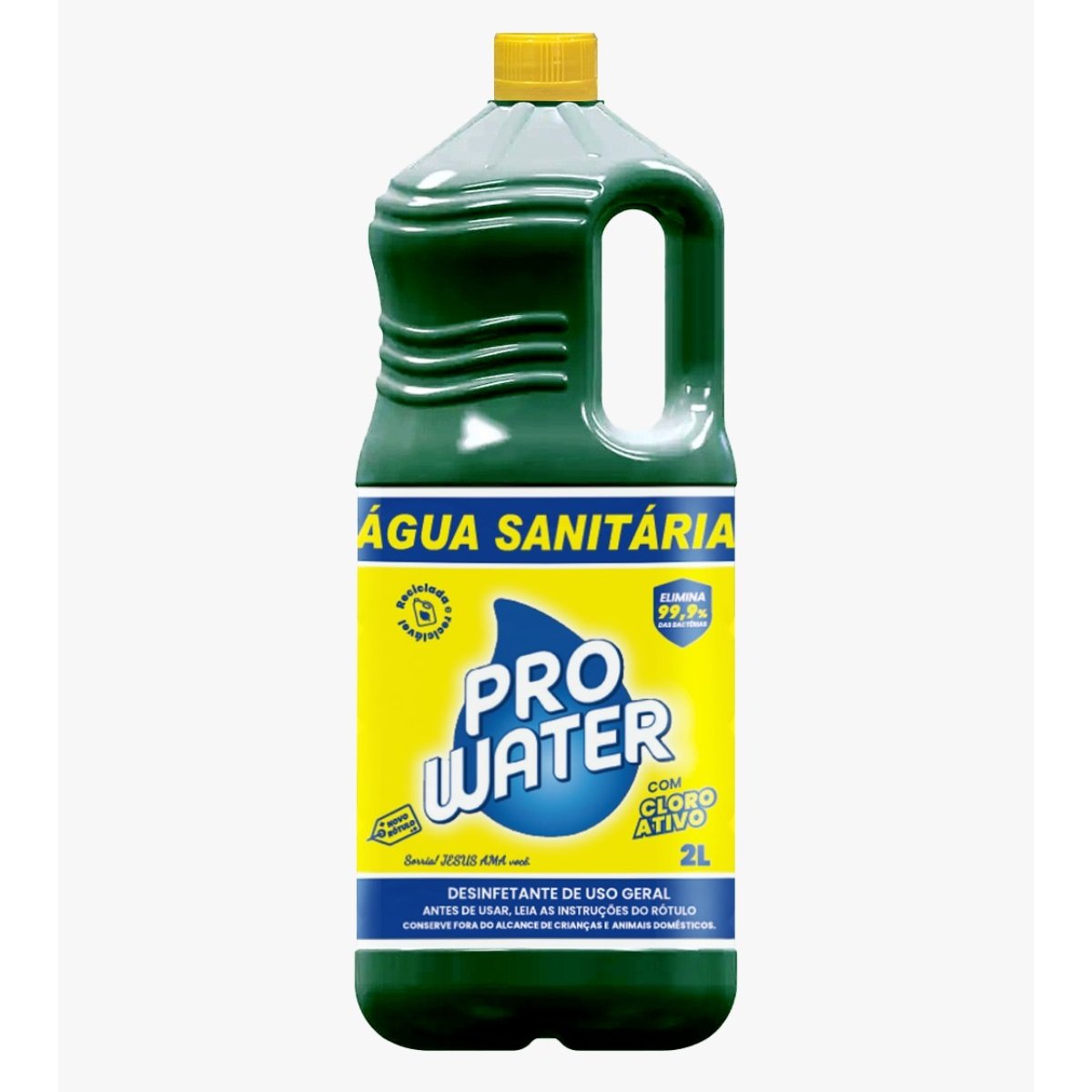 AGUA SANITARIA PROWATER TRADICIONAL 8X2L