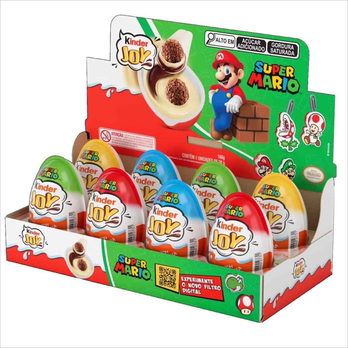 KINDER JOY T1X8X12 SUPER MARIO