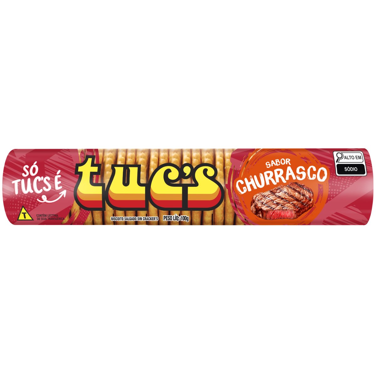 TUC'S DIN CRACKER'S CHURRASCO 30X100G TUC'S DIN CRACKER'S CHURRASCO 30X100G