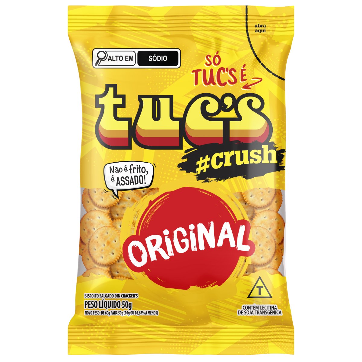 TUC'S DIN CRACKER'S CRUSH ORIGINAL 48X50G