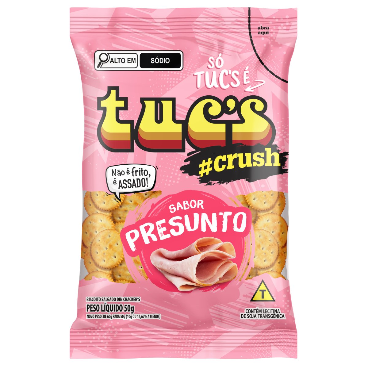TUC'S DIN CRACKER'S CRUSH PRESUNTO 48X50G