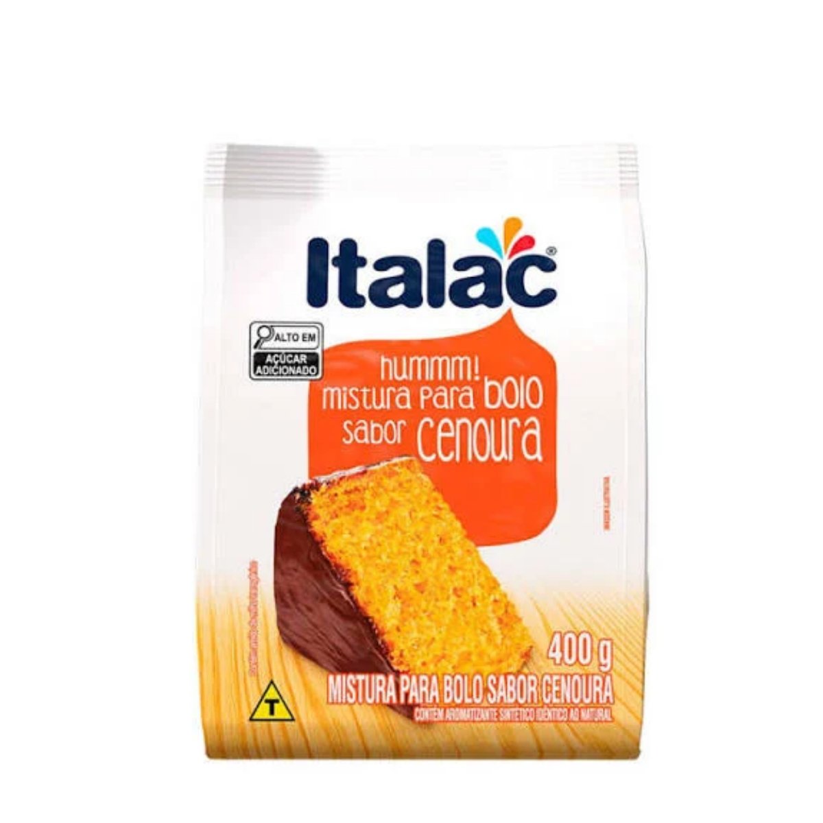 MISTURA PARA BOLO CENOURA ITALAC 12X400G