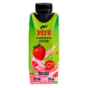 BATIDINHA PITU SABOR MORANGO 12X250ML