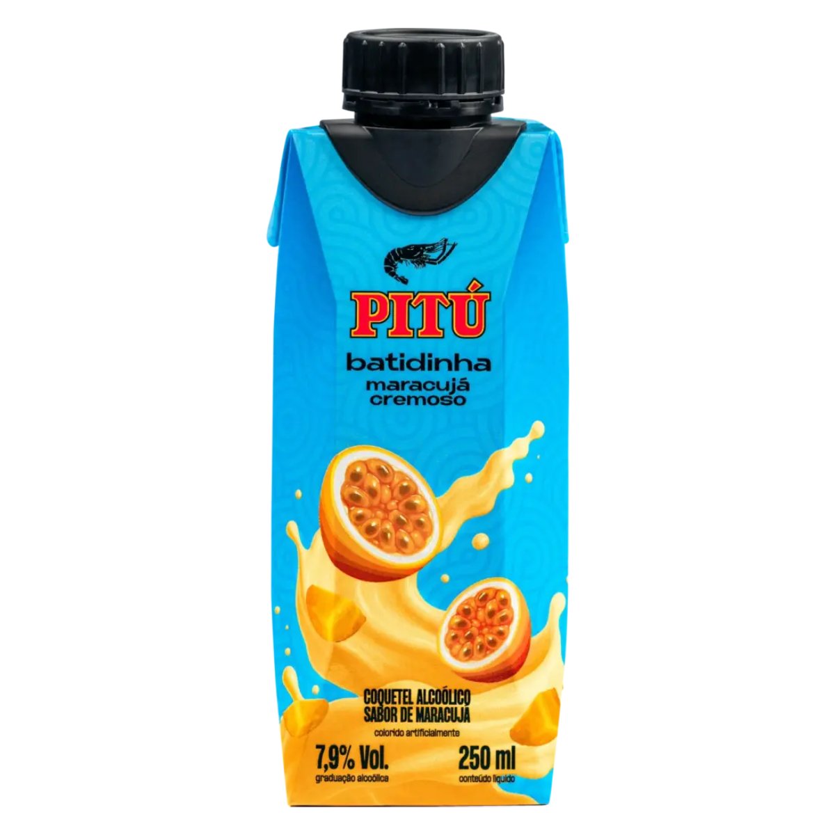 BATIDINHA PITU SABOR MARACUJA 12X250ML