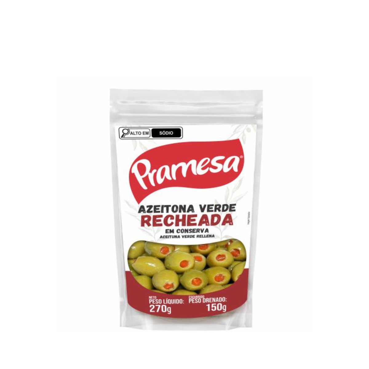 AZEITONA VDE RECH DOYPACK 24X150G -PRAMESA AZEITONA VDE RECH DOYPACK 24X150G -PRAMESA